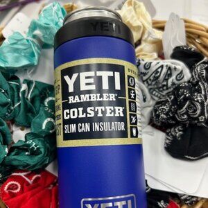 Yeti 12 oz Colster® Slim Can Cooler - Offshore Blue (Discontinued Color)